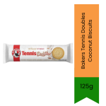 Bakers Tennis Doubles Coconut Biscuits 125G - 125G