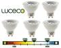 Luceco GU10 5W Warm White 5 Pack LED 370 Lumens