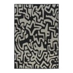Kuba Black Rug - 3.4M X 2.4M