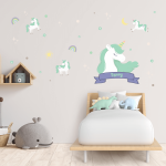 Unicorn Scene - Green