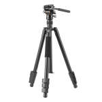 Vesta Go 234 AV10 Aluminium Tripod With Counterbalancing Video Head