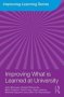 Improving What Is Learned At University - An Exploration Of The Social And Organisational Diversity Of University Education   Paperback