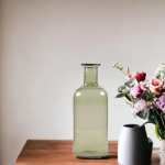 Gina Large Glass Vase Green