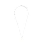Georgini Natural Peridot And Diamond August Pendant - Silver