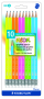 Staedtler Neon Hb Camel Graphite Pencils - Pack Of 10