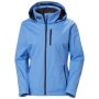 Women's Crew Hooded Midlayer Sailing Jacket - 619 Skagen Blue / XL