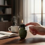 Compact Flame Ignition Novelty Lighter