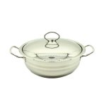 Table Pride 26CM 5.3L Stainless Steel Shallow Pot