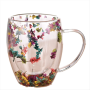 Dried Flower Double-walled Borosilicate Glass Mugs
