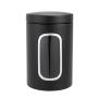 Storage Container Black W11 X D11 X H18CM