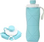 Silicone Foldable Watrer Bottle 600 Ml Bottle