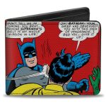 Buckle-down Mens Buckle-down Pu Bifold - Batman Bi Fold Wallet Multicolor 4.0 X 3.5 Us