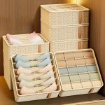 Versatile Drawer-style Underwear & Socks Organizer - Non-woven Fabric Storage Box For Closet Organization