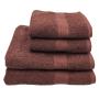 Eqyptian Collection Towel -440GSM -2 Hand Towels 2 Bath Sheets -brown