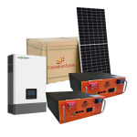 5KVA Luxpower & 2 X 5.1KW Revov R100 With 8 X 550W Canadian Panels