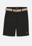 Polo Boys Andrew Belted Chino Short - Black