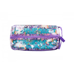 Clear Pvc Pencil Case Unicorn - Purple