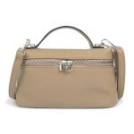 Beige Petite Crossbody Clutch Bag