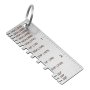 Wire Metal Sheet Thickness Gauge Stainless Steel Wire/metal Sheet Wire/metal Gauge Tool Gage Thickness Measuring Tool