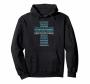 Love Is Patient Love Is Kind Bible Verse Cross Hoodie