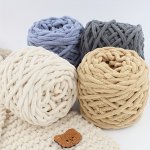 1PC Soft Yarn For Crocheting Blanket Shoe Scarf Yarn For Knitting Amigurumi Yarn Fancy Yarn For Crochet Weaving Craft 100G PC