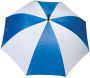 Golf Umbrella - Eva Handle - Sky Blue & White