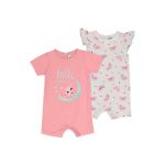 Watermelon Printed Romper Set 2 Pack