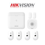 Hikvision Ax Pro 64 Zone Wireless Alarm Kit 4X Wireless Pir-cam Detector