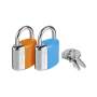 Travel Blue And Orange MINI Key Twin Padlocks
