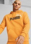 Puma Ess+ 2 Col Big Logo Hoodie Fl - Desert Clay