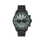 Exclusive Mens Black Stainless Steel Multi-function Watch