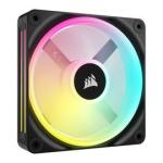 Corsair QX120 Icue Link 120MM Argb 120MM Pwm 2400 Rpm Black Case Fan
