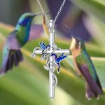 Hummingbird Pendant Necklace Jewelry For Girls Decorative Accessories Holiday Birthday Graduation Anniversary Party Gift For Gir