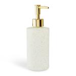 White Speckled Soap Dispenser