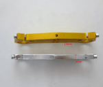 Set Thicker Race Anodized Steering Plates - Yellow