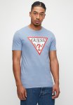 Guess Cn Short Sleeve Original Logo Tee - Partly Cloudy