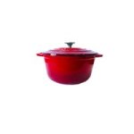 Round Casserole 3.5L Red