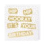 Pearlised Square Birthday Card