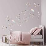 Pastel Star Wall Sticker Set