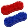 2PCS Silicone Horse Cleaning Grooming Brushes Horse Grooming Brush Equestrian Massage Tool For Horse Grooming Care Supplies