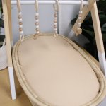 Fitted Sheet For Changing Basket Beige