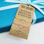 True Friends Bracelets Gift Tag