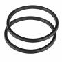 Aramox Tire Changer Seals 2PC Rubber Bead Breaker Loosener Seals For Tire Changer Machine Air Cylinder 186MM