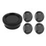 58MM Lens Cap For Dslr Cameras Nikon Canon 58MM - 4 Pack