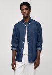 Shirt Chambrec - Open Blue