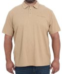 Mens Pierre Cardin Golfer - 6XL Khaki