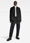 G-star Raw Tp Button Down Oversized Shirt Ls Sergeant Twill R - Dk Black