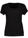 Black Round Neck Top - XXL Black