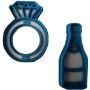 Ring And Champagne Cookie Cutters