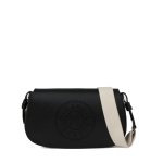 K circle Crossbody Bag -black